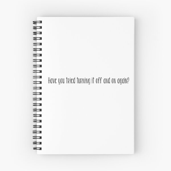 Item preview, Have you tried turning it off and on again? designed and sold by allisvnargent.