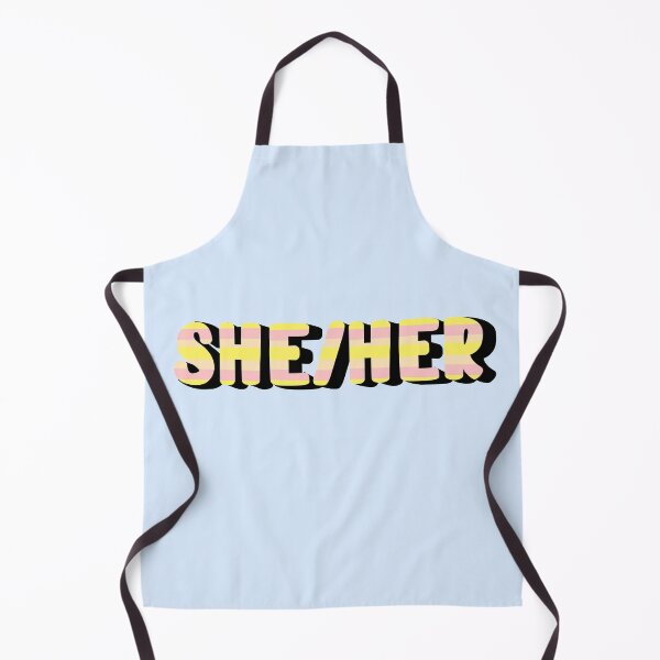 Item preview, Nominsexual Flag She/Her Pronoun designed and sold by EuropaPrints.