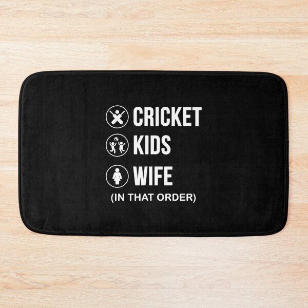 Item preview, Cricket Kids and Wife Funny Cricket Lover Gift  designed and sold by xtocky.