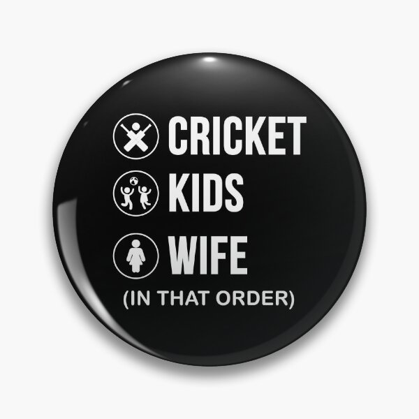 Item preview, Cricket Kids and Wife Funny Cricket Lover Gift  designed and sold by xtocky.