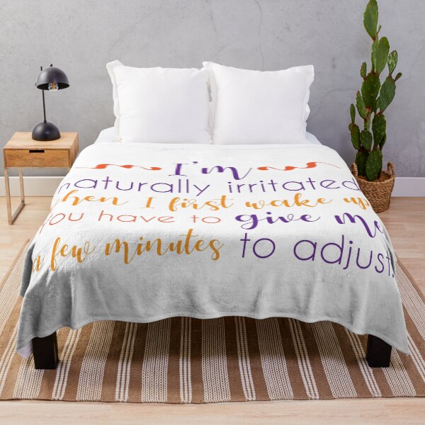 Item preview, Me irrito naturalmente cuando me despierto refranes divertidos, citas designed and sold by flexycreatives.