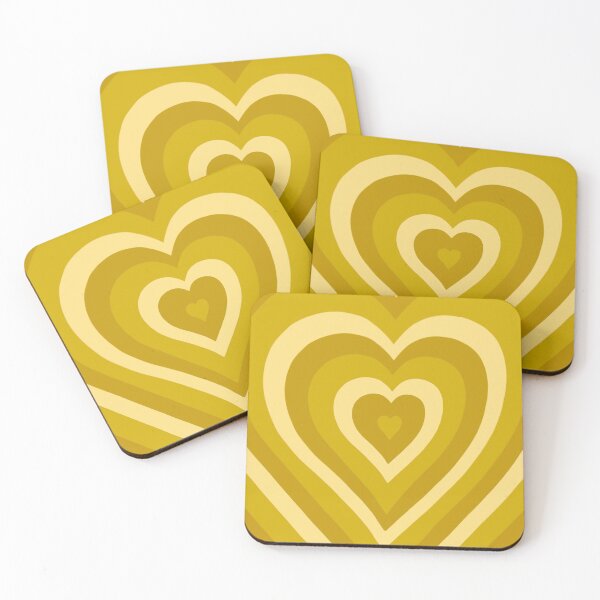 Item preview, TURMERIC HEART LATTE designed and sold by Glossypop.