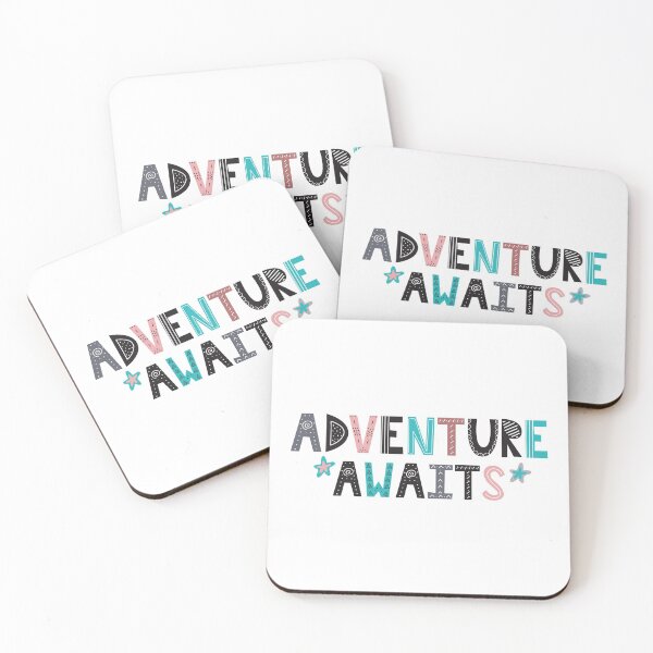 Item preview, Adventure Awaits Inspirational Quote designed and sold by AGDStudio.