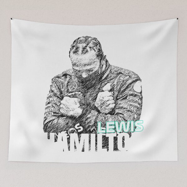 Item preview, Lewis Hamilton - Sketch Poster designed and sold by reval-store.