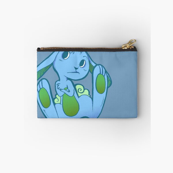Item preview, Fussy Bunny in Blue on Blue designed and sold by SimplyKitt.