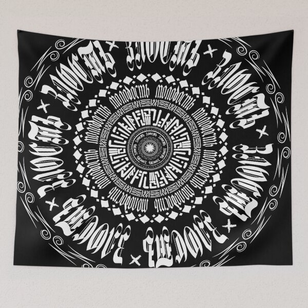 Item preview, Calligraphy modern art, gothic style letters pattern designed and sold by kotart72.