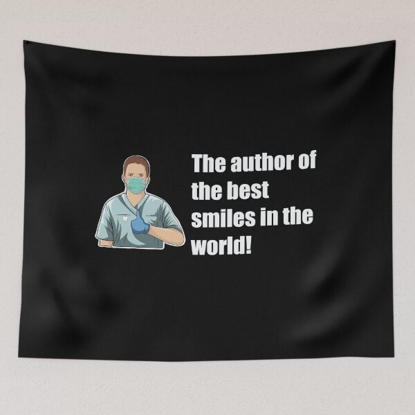 Item preview, Author of the best smiles in the world designed and sold by AnyAmazingArt  ✌️.