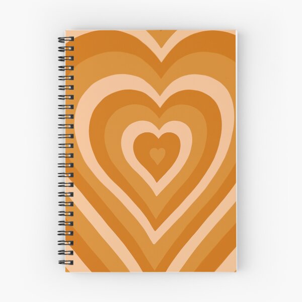 Item preview, ORANGE HEART LATTE designed and sold by Glossypop.