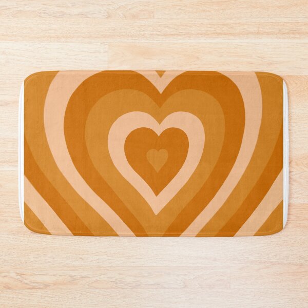 Item preview, ORANGE HEART LATTE designed and sold by Glossypop.
