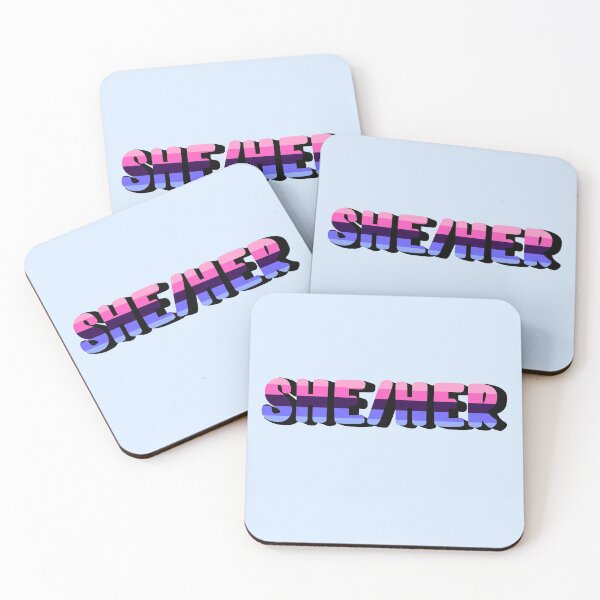 Item preview, Omnisexual Pride Flag She/Her Pronoun designed and sold by EuropaPrints.
