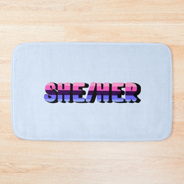 Item preview, Omnisexual Pride Flag She/Her Pronoun designed and sold by EuropaPrints.