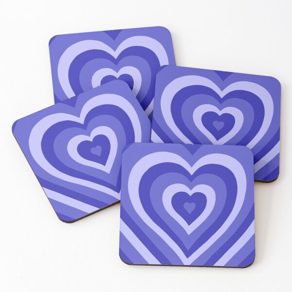 Item preview, INDIGO HEART LATTE designed and sold by Glossypop.