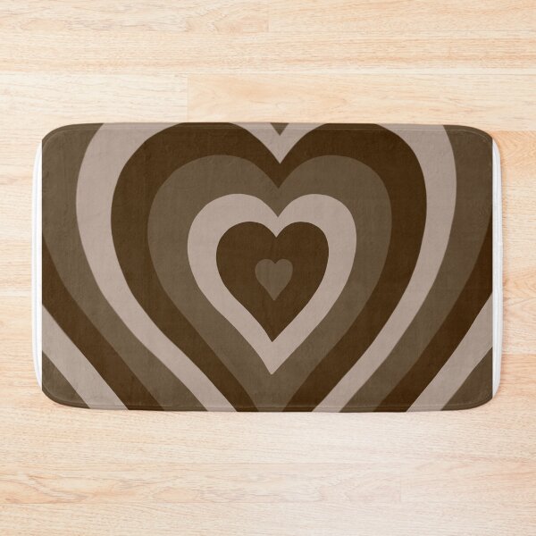 Item preview, DARK CHOCOLATE HEART LATTE designed and sold by Glossypop.