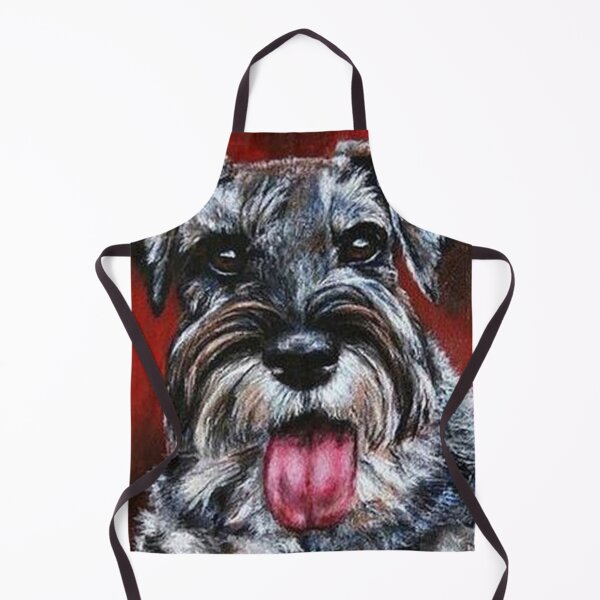 Item preview, Schnauzer dog art full face pets dogs cute sweet puppy Schnauzers designed and sold by Coolstuff4you71.