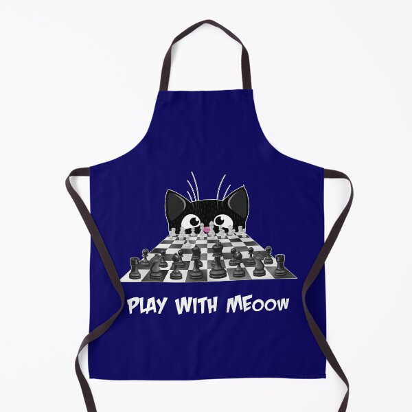 Item preview, Play with Me Cute Cat at Chess Board - Cat Mom Cat Dad Funny designed and sold by WG-Factory.