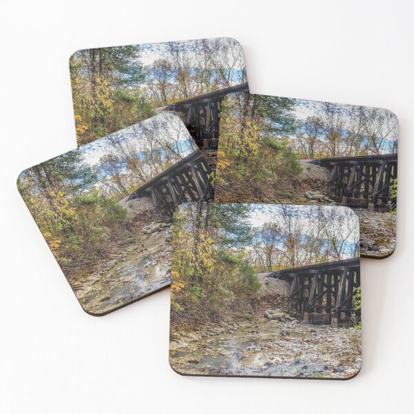 Item preview, Autumn Railroad Bridge designed and sold by mljdwhite.