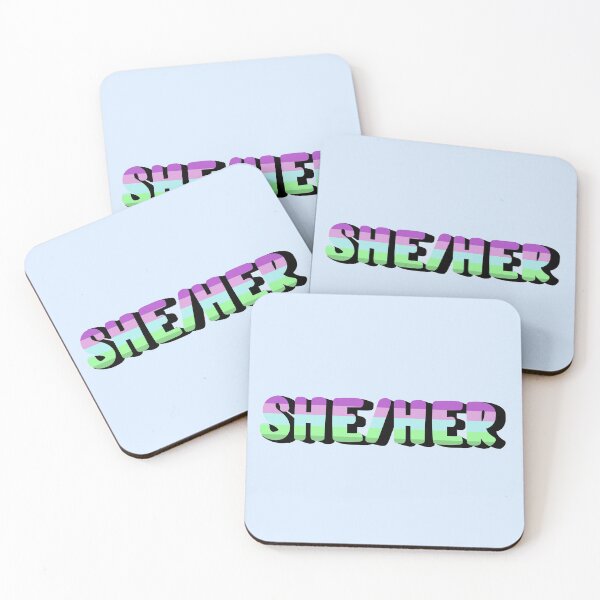 Item preview, Toric Pride Flag She/Her Pronoun designed and sold by EuropaPrints.