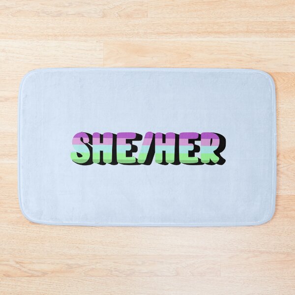 Item preview, Toric Pride Flag She/Her Pronoun designed and sold by EuropaPrints.