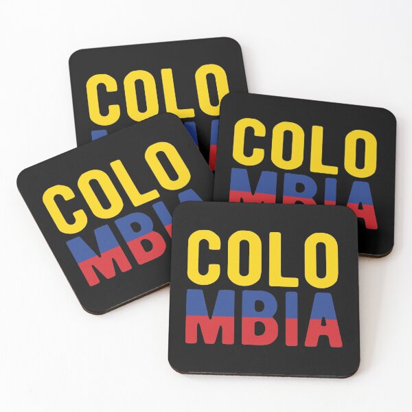 Item preview, Colombia Flag Text designed and sold by OldDannyBrown.