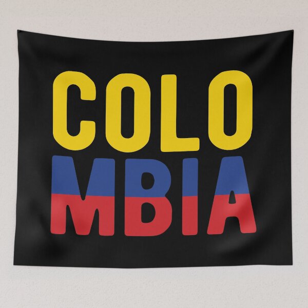 Item preview, Colombia Flag Text designed and sold by OldDannyBrown.