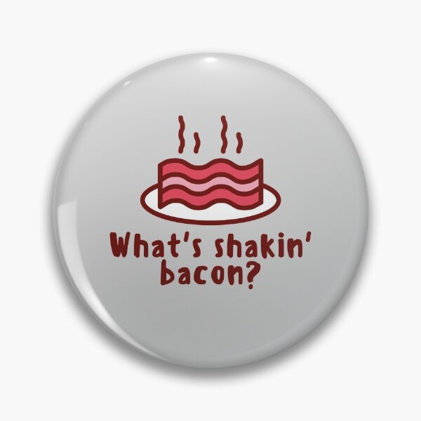 Item preview, What's Shakin' bacon? designed and sold by GoodMoodFood.