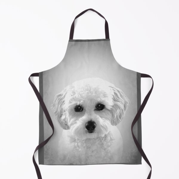 Item preview, Maltese Poodle dog - BW Vintage - D14 designed and sold by DecoVintage.