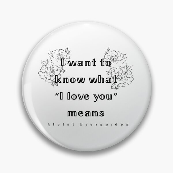 Item preview, Violet Evergarden Phrase designed and sold by DDonutzArt.