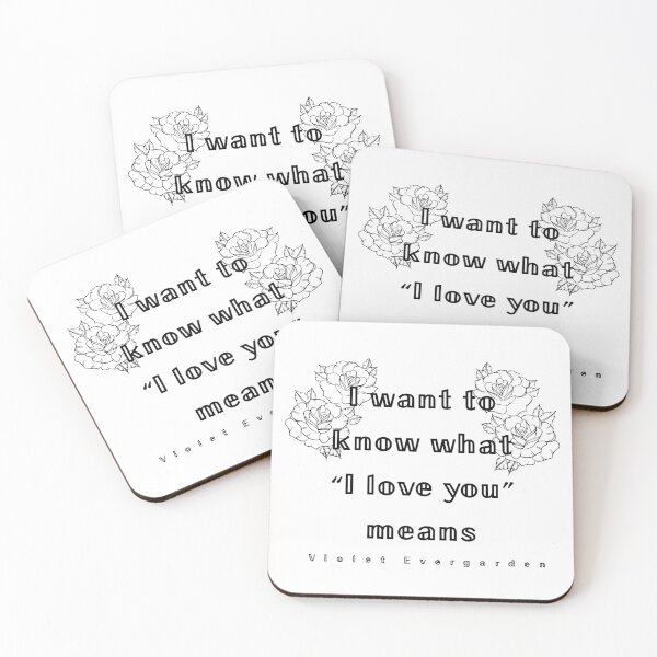 Item preview, Violet Evergarden Phrase designed and sold by DDonutzArt.