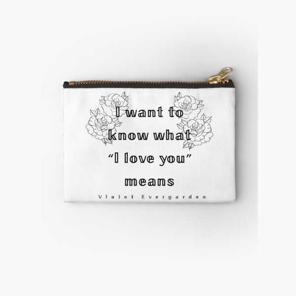 Item preview, Violet Evergarden Phrase designed and sold by DDonutzArt.