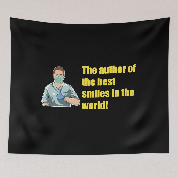 Item preview, Author of the best smiles in the world designed and sold by AnyAmazingArt  ✌️.