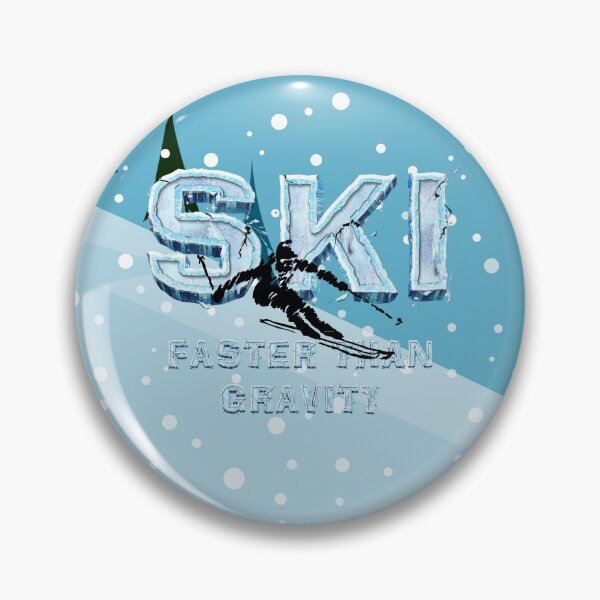 Item preview, Ski Faster Slogan designed and sold by teepossible.