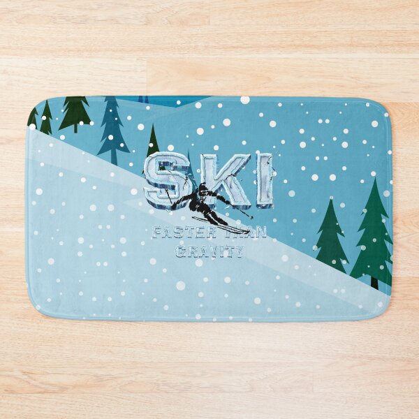 Item preview, Ski Faster Slogan designed and sold by teepossible.