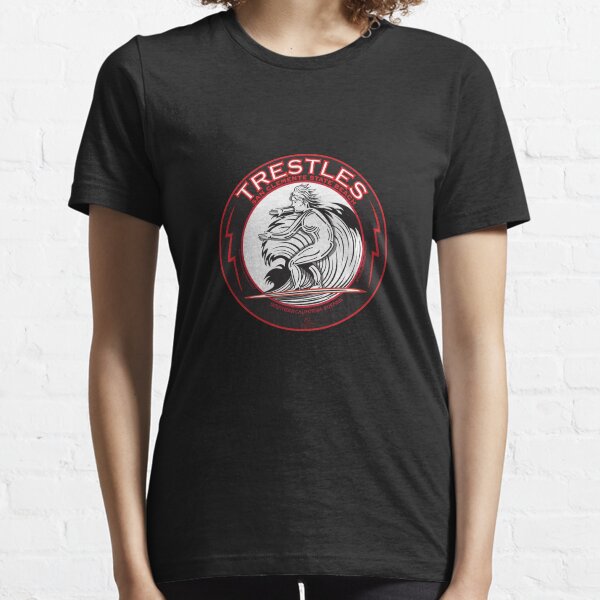 SURFING TRESTLES BEACH SOUTHERN CALIFORNIA Essential T-Shirt