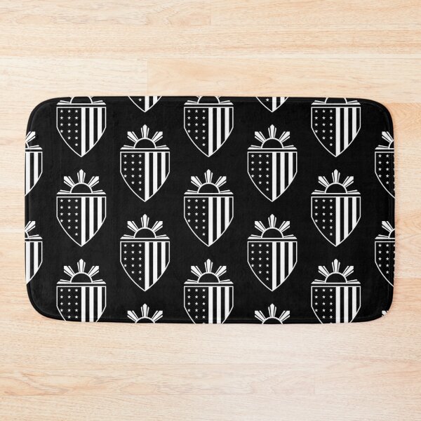 Item preview, Filipino American Flag Badge designed and sold by TatteredFaith.