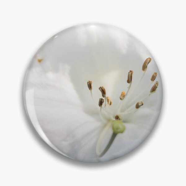 Item preview, white rhododendron flower with stamens, macro photo designed and sold by nataliavavilina.