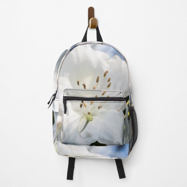 Item preview, white rhododendron flower with stamens, macro photo designed and sold by nataliavavilina.