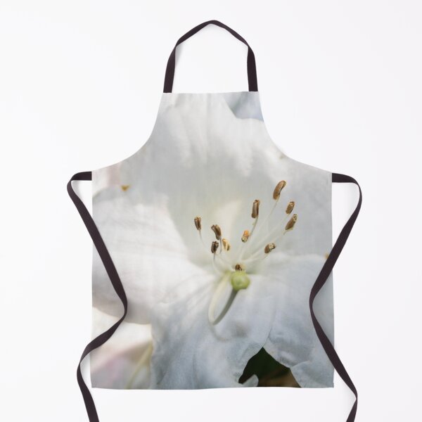 Item preview, white rhododendron flower with stamens, macro photo designed and sold by nataliavavilina.