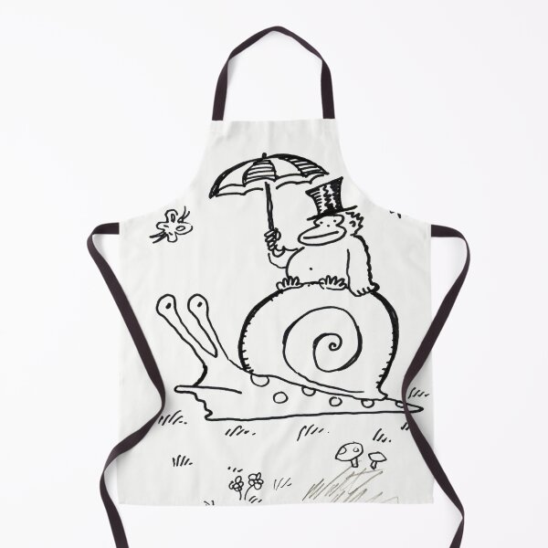 Item preview, Top Hat Ape Rides Giant Snail designed and sold by Walter Moore.