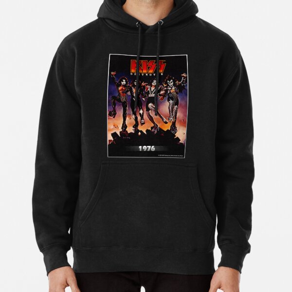 KISS ® the band - Destroyer Year 1976 Pullover Hoodie