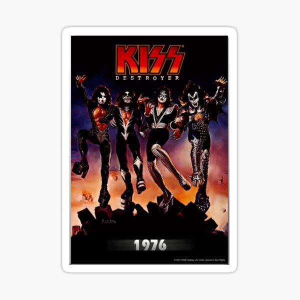 Item preview, KISS ® the band - Destroyer Year 1976 designed and sold by musmus76.