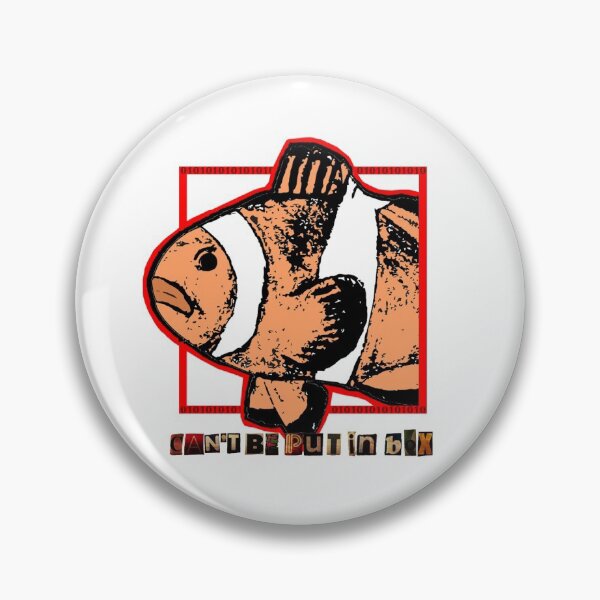 Item preview, Clown Fish Can't be Put in a Box designed and sold by Not5050.
