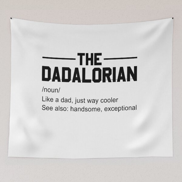 Item preview, Dadalorian Noun Like A Dad, Just Way Mightier, Father's Day gift designed and sold by Andrea Lina.