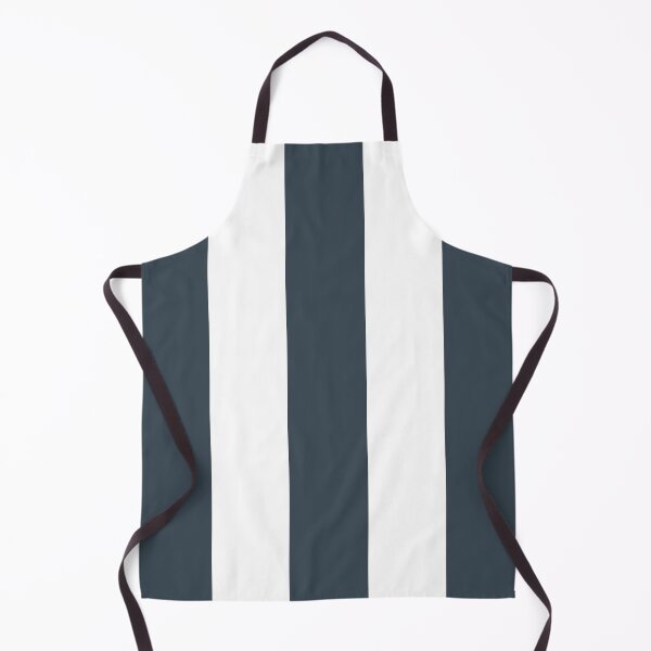 Item preview, Large CHARCOAL GREY and WHITE Vertical STRIPES designed and sold by RachelMacht.