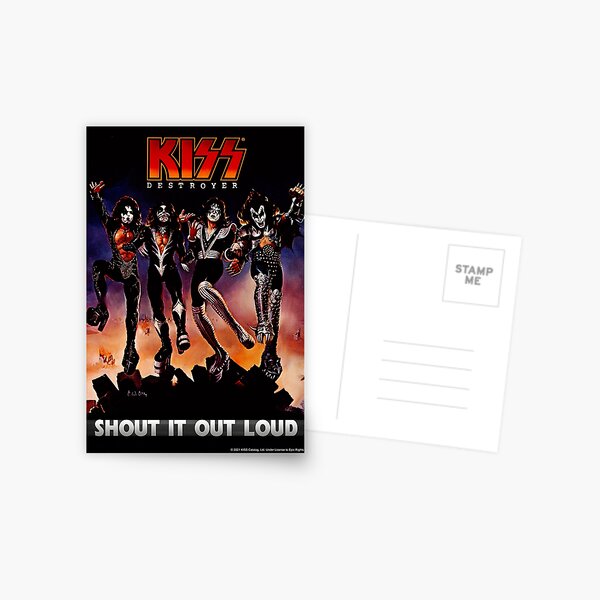Item preview, KISS ® the band - Destroyer - Shout it out loud designed and sold by musmus76.
