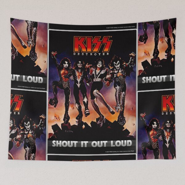 Item preview, KISS ® the band - Destroyer - Shout it out loud designed and sold by musmus76.