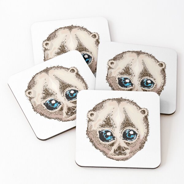 Item preview, Slow loris cute face, lemur love designed and sold by Francesco Carli.