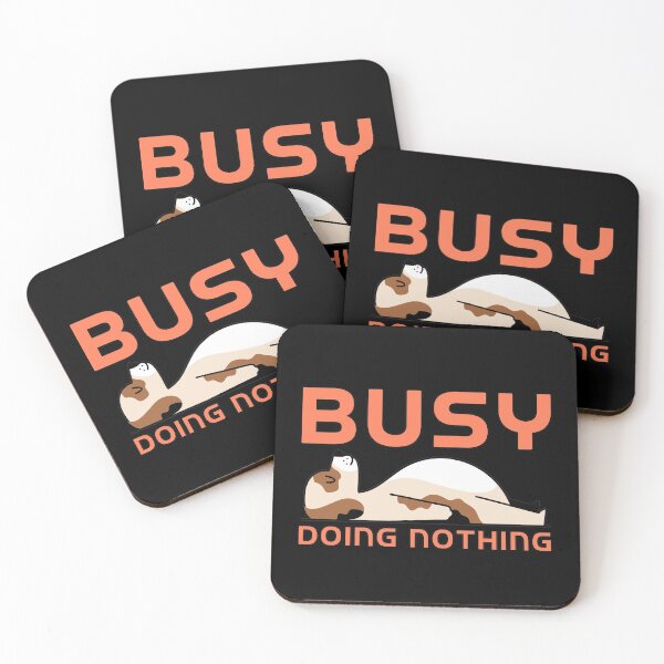 Item preview, Busy Doing Nothing designed and sold by Aminepop.