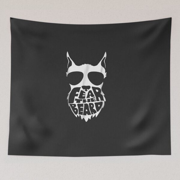 Item preview, Fear The Beard Love Schnauzer designed and sold by CatherineRogers.