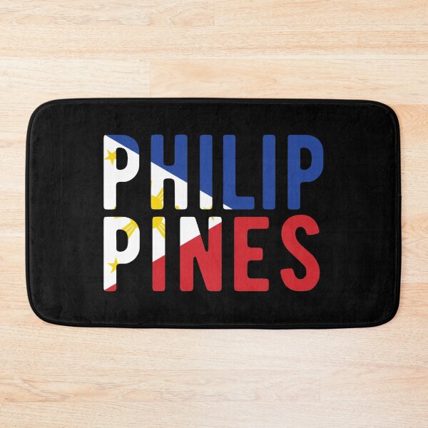 Item preview, Philippines Flag Text designed and sold by OldDannyBrown.