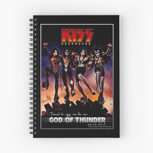 Item preview, KISS ® the band - Destroyer - God of Thunder Lyrics designed and sold by musmus76.